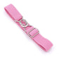 Candy-colored 8-Character Clasp Elastic Braided Belt for Children