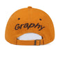 Embroidery Letter Pattern Adjustable Curved Eaves Baseball Cap, Head Circumference: 54-62cm
