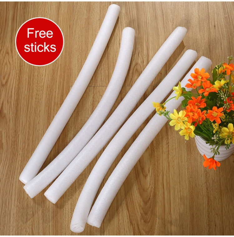 Anti-slip foam sticks for sofa cover installation, white rolls