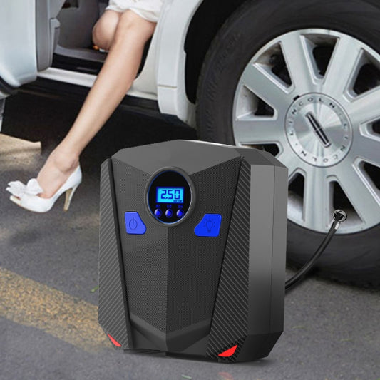 DC 12V 120W 150 PSI Car Air Compressor Inflatable Air Pump with Digital Display Auto Shut Off Gauge, DC 12V 120W 150 PSI