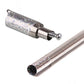 Metal prop sticks showing silver holographic cylinder and long chrome rod