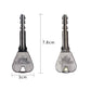 2 PCS Key Into Bottle Magic Props Deformable Magic Keys, Key Into Bottle