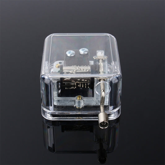 Music Box DIY Craft Vintage Musical Gold Hand Music Boxes