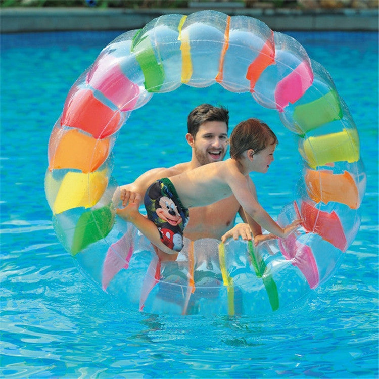 Inflatable Roller Ball Toy Lawn Water Roller Children Multifunctional Crawling Roller, 36 inch