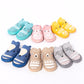 Assorted baby cartoon non-slip cotton socks set, multiple colors and grippy soles