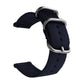 Washable Nylon Canvas Watchband, 18mm, 20mm, 22mm, 24mm