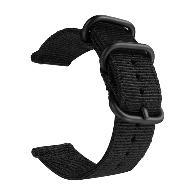 Washable Nylon Canvas Watchband, 18mm, 20mm, 22mm, 24mm