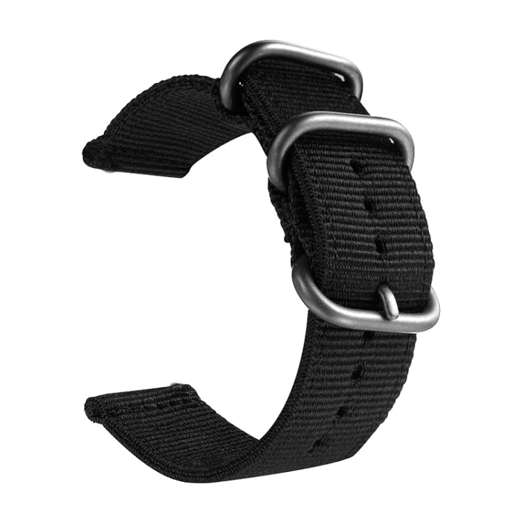 Washable Nylon Canvas Watchband, 18mm, 20mm, 22mm, 24mm