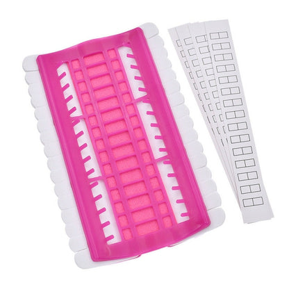 Cross Stitch Embroidery Special Tool 30 Hole Cable Arranger Threader Needle Box Pin Winder