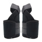 Soft bunion corrector toe separator splint pair, gray wedge braces with cushioned cuffs