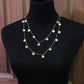 Women Fashion Wafer Long Necklace