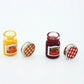 Doll House Mini Accessories Mini Jam Jar Simulation Kitchen Condiments, Jam Jar