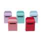 2 PCS 1:12 Doll House Accessories Mini Wooden Mailbox