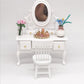 3 PCS Mini Doll House Dressing Table Decoration Cosmetic Set