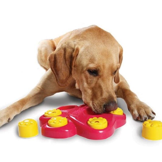 Pet Choke Slow Food Bowl Fun Treasure Hunting Pet Educational Toys, Pet Educational Toys