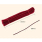 Single plush chenille stick, dark red, 30 cm length, 6 mm diameter