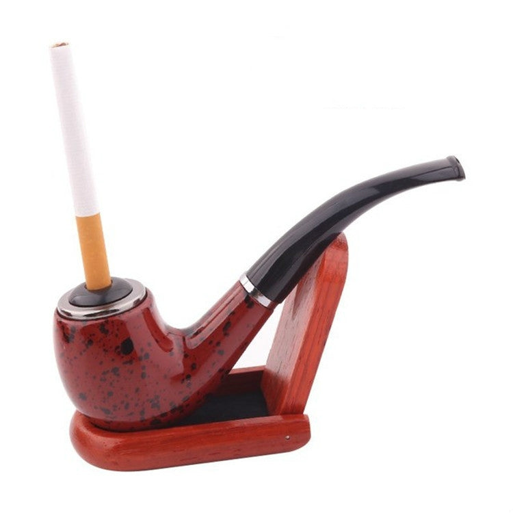 Dual-purpose Portable Resin Pipe Detachable Mini Men Filter Smoking Set Without Pipe Holder, Large, Small