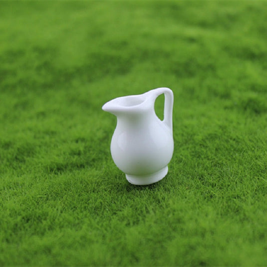 3 PCS Doll House Mini Accessories Ceramic Vase, Ceramic Vase