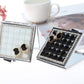 Hand-made Diamond Mini Folding Cosmetic Mirror Portable Mirror Double-side Gem Bow