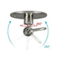 360° swivel speed ball hook with crank handle and circular mount