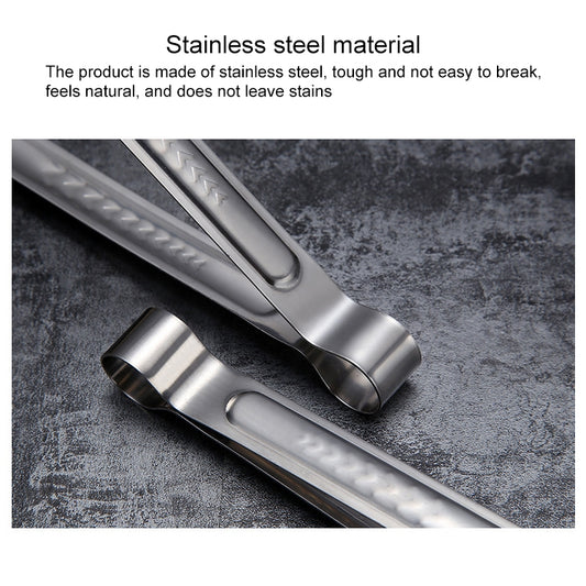 Stainless Steel Food Clip Bread Barbecue Clip Steak Buffet Clip, Size:9 inches, 9 inches, 12 inches