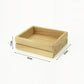 Mini wooden open box, 46mm x 36mm x 15mm