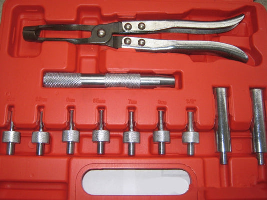 11pcs Valve Stem Seal Seating Tool Remover and Installer Pliers Set, 11pcs