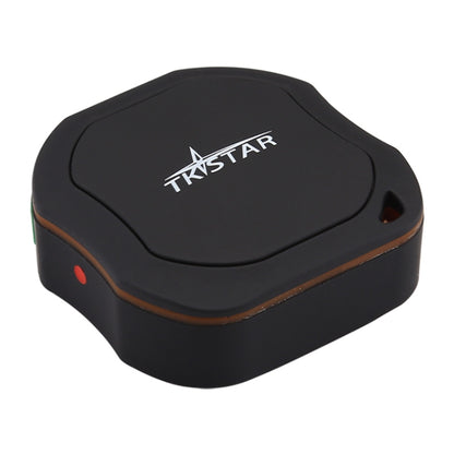 TK-STAR vehicle GPS tracker, black compact case with TK-STAR logo on top