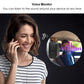 GPS tracker voice monitor concept with phone and device shown in inset