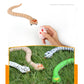 Orange snake toy with egg remote controller held in hand