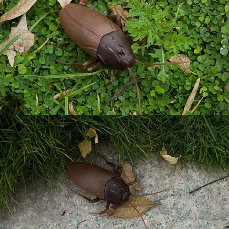 Brown toy cockroach with detailed legs