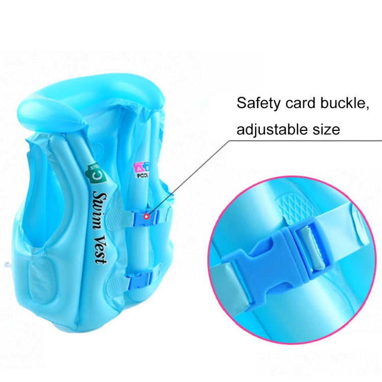 2 PCS C Code Children Float Inflatable Life Jacket Swimsuit, Size: Small, Random Color Delivery, Size: S
