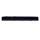 Black portable WiFi document scanner side profile with ports along the top edge