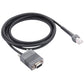 2m RS232 to RJ45 Scanner Serial Data Cable for Symbol LS2208, RS232 to RJ45