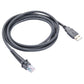 2 m USB-A to RJ45 serial data cable with gray USB plug and RJ45 connector