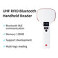 Long Range RFID UHF Portable Handheld Bluetooth Reader, Style: Standard + 2D Head, Standard + 2D Head, EU Plug, Standard + 2D Head, US Plug, Standard + 2D Head, UK Plug