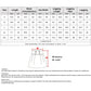 Size chart diagram for athletic skirt with waist and length measurements