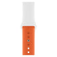 Silicone Apple Watch 42mm band in orange, with adjustable pin and strap holes