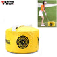 PGM Multi-Function Golf Power Impact Waterproof Practice Training Smash Hit Strike Bag Trainer Exercise Package, Size: 26 x 44cm, HL002 Black, HL002 Yellow