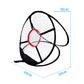 PGM Golf Cutting Rod Folding Practice Net, Peripheral Size: 54x65cm, LXW005