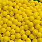 PGM 10 PCS Indoor Golf Rubber Ball, 10PCS Rubber Ball Yellow
