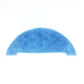 Blue semicircle microfiber cleaning pad