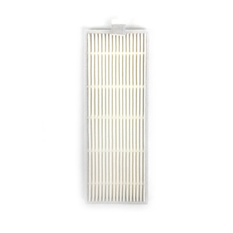 Replacement vacuum pleated primary filter with white vertical ribs