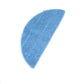 Blue microfiber triangular cleaning cloth