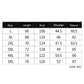 Men's jacket size chart (cm): L–5XL length, bust, shoulder, sleeve