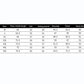 Size measurement chart for men's leather jacket: M to 5XL key dimensions