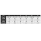 Size chart for men's leather jacket with height, length, chest, and shoulder