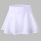 Tennis Dance Yoga Quick Drying Anti Light Lining Skirt Pants (Color:Rose Red Size:XXL), S, M, L, XL, XXL