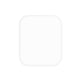 White PET screen protector film for curved 40mm smartwatch